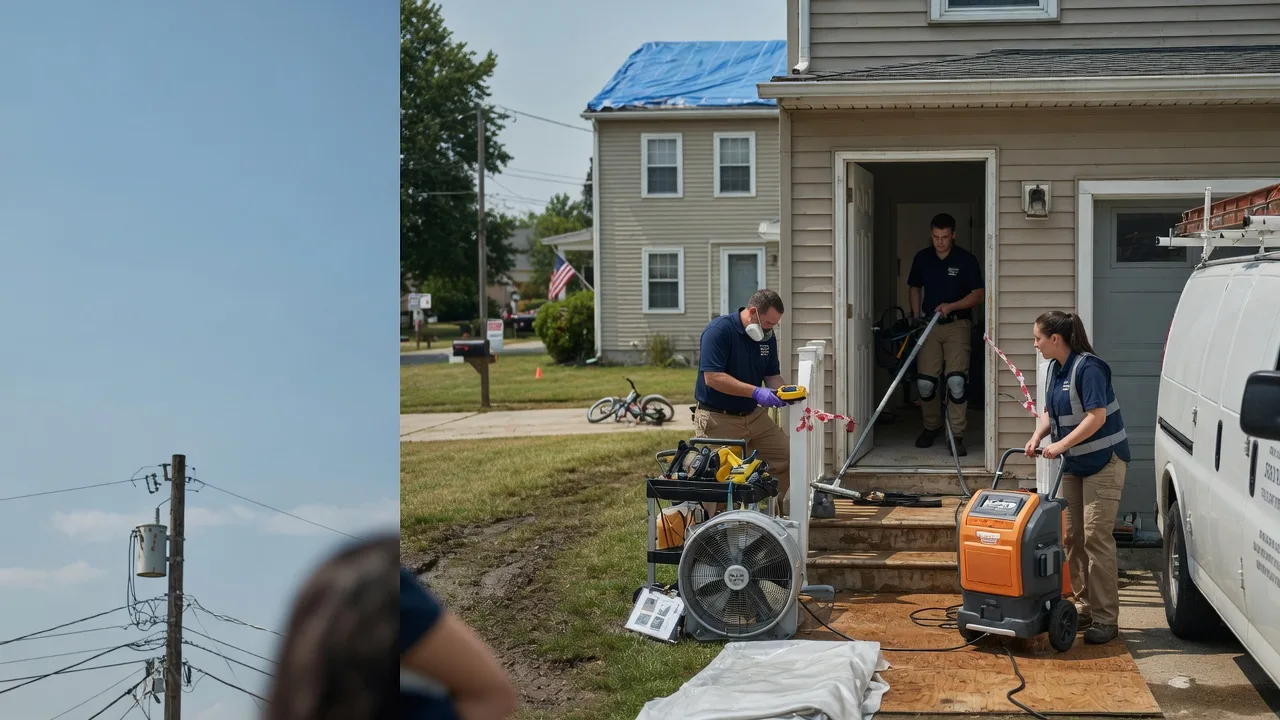 Water Damage Repair in Wellston, MI near me